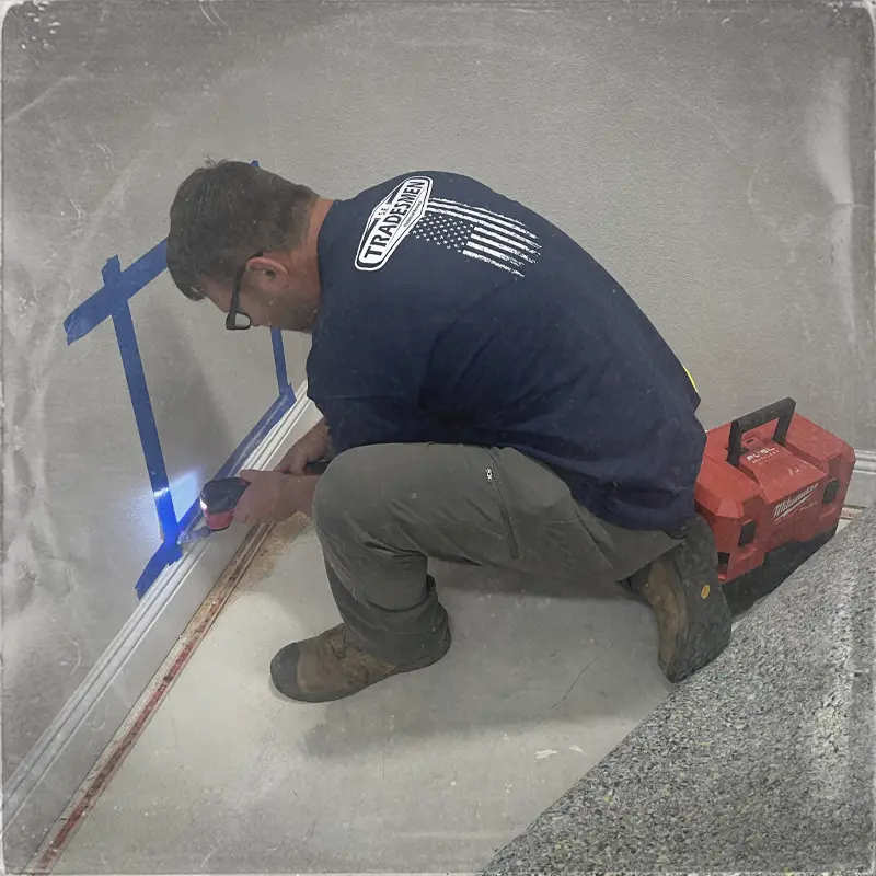 Whole home plumbing repipe in Pensacola.