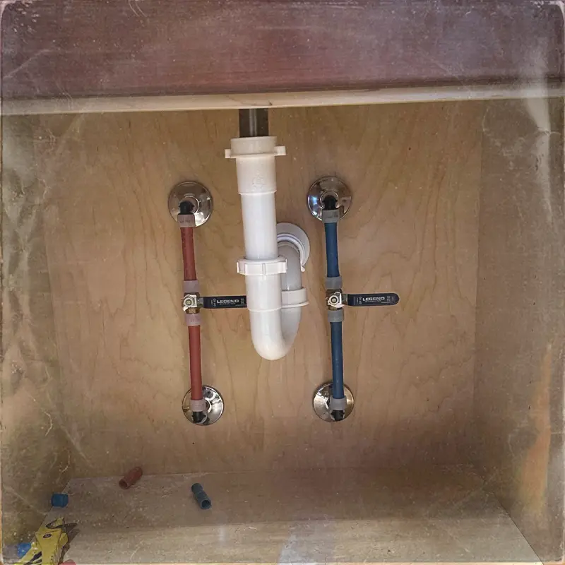 Plumbing repipe in Pensacola.