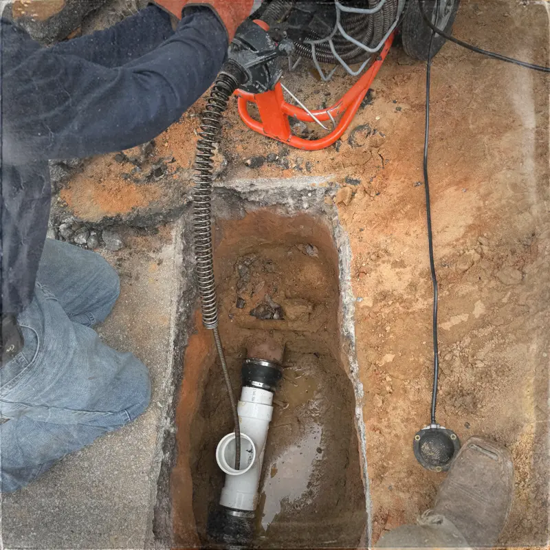 Sewer line replacement in Pensacola