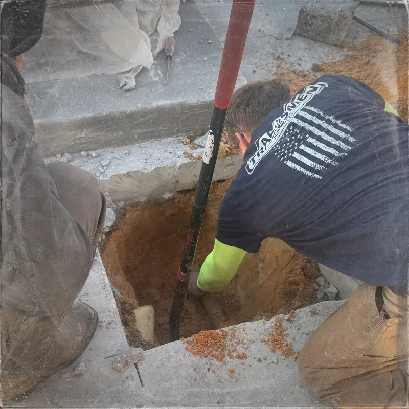 Slab leak repair services in Pensacola