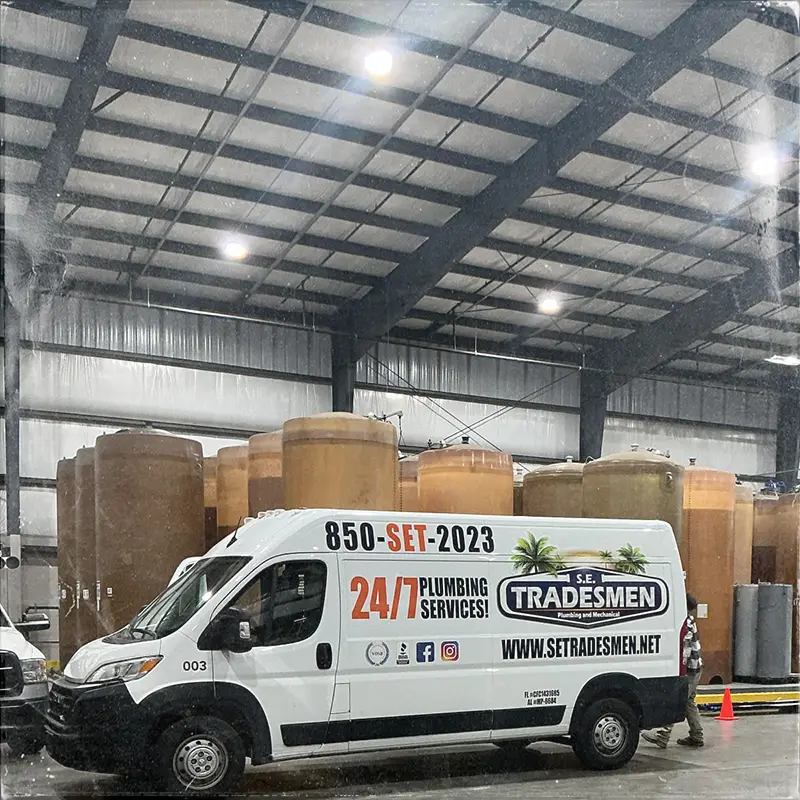 Commercial plumbing company in Pensacola.