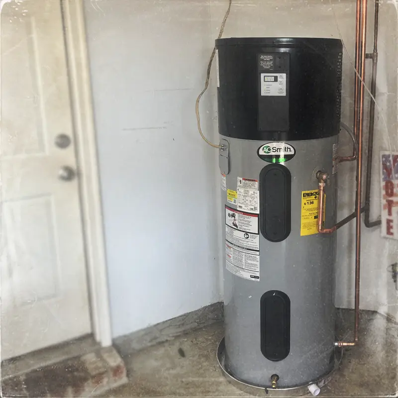 Heat pump hot water heater